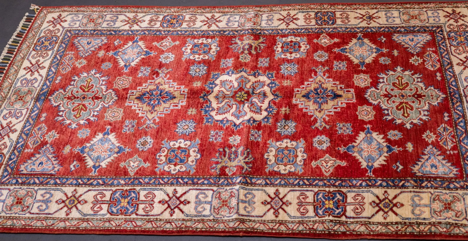 Pak Kazak Rug 3'10'' X 5'11'' - 4