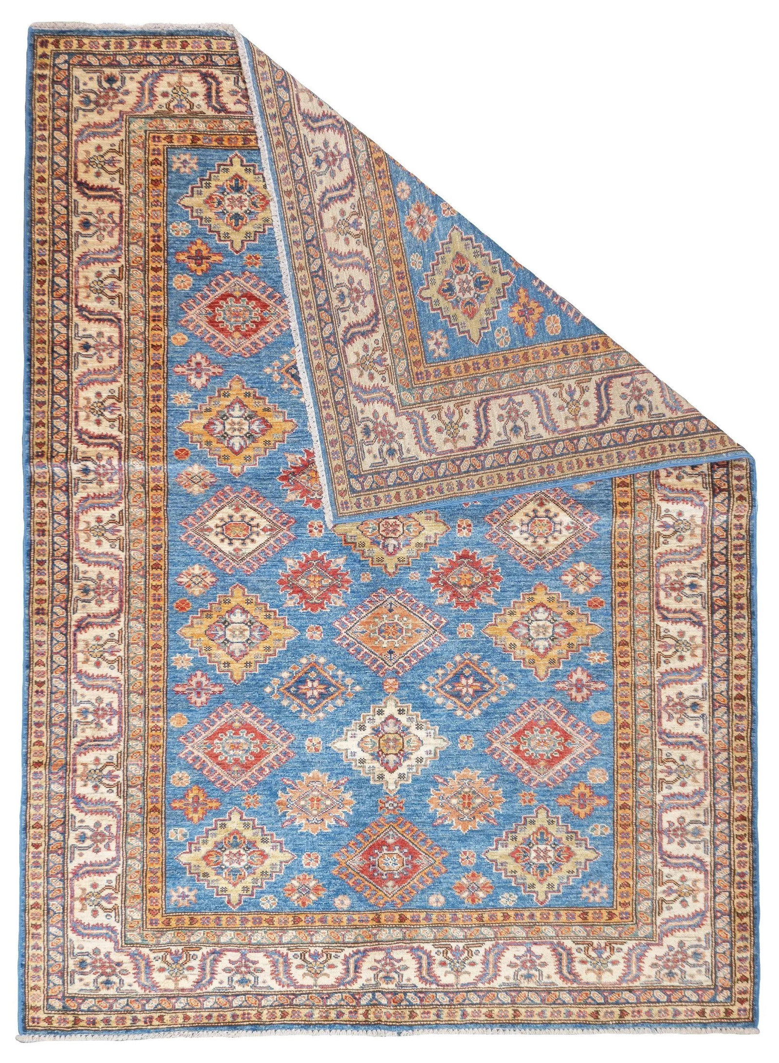 Pak Kazak Rug 5'1'' X 6'11'' - 2