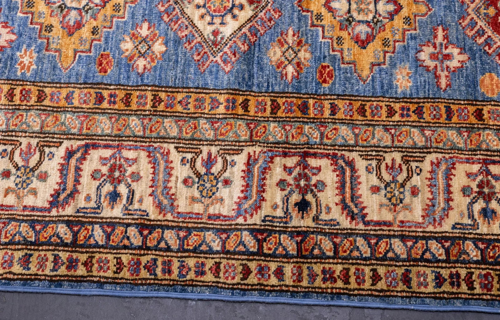 Pak Kazak Rug 5'1'' X 6'11'' - 4