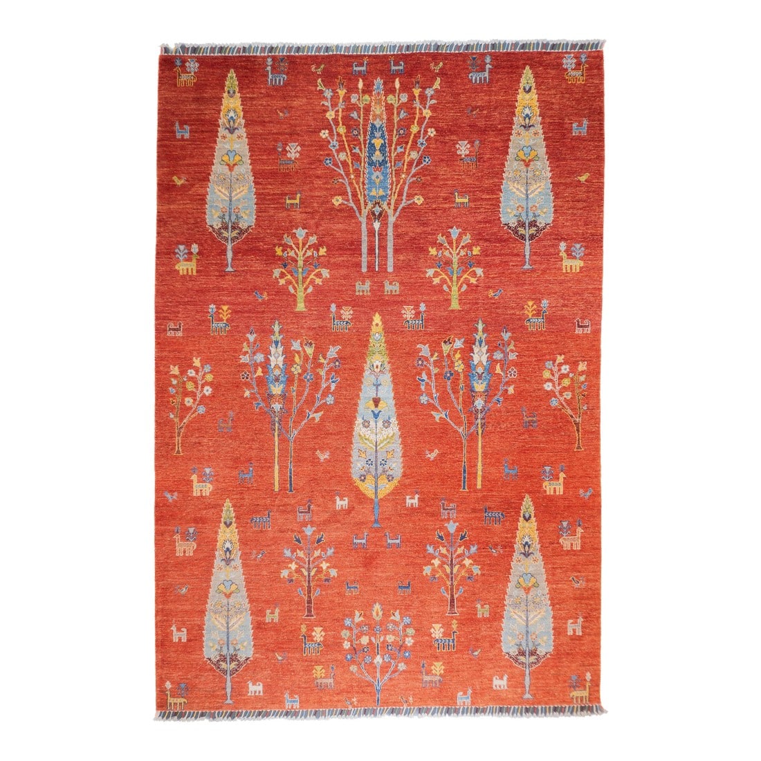 Contemporary Gabbeh Rug 6'8'' X 9'9'' (1 of 11)