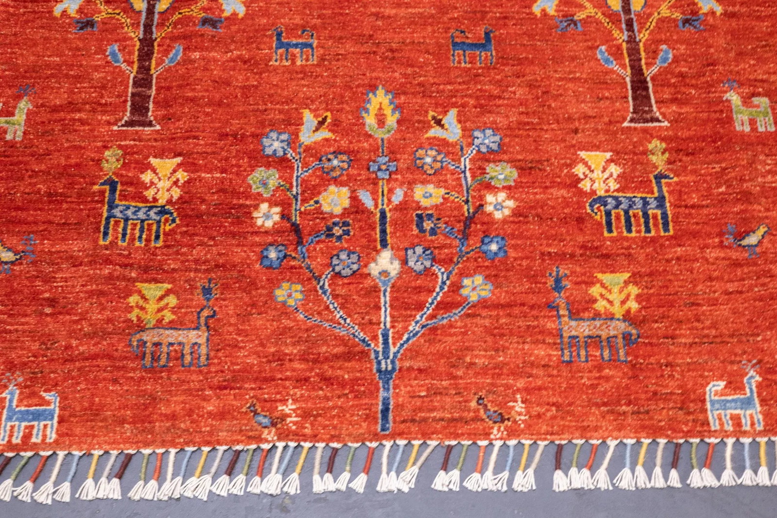 Contemporary Gabbeh Rug 6'8'' X 9'9'' - 4