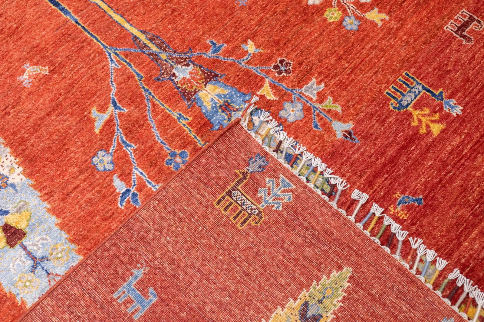 Contemporary Gabbeh Rug 6'8'' X 9'9'' - 8