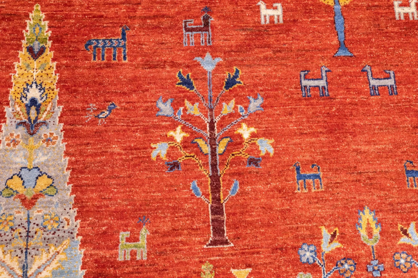 Contemporary Gabbeh Rug 6'8'' X 9'9'' - 9