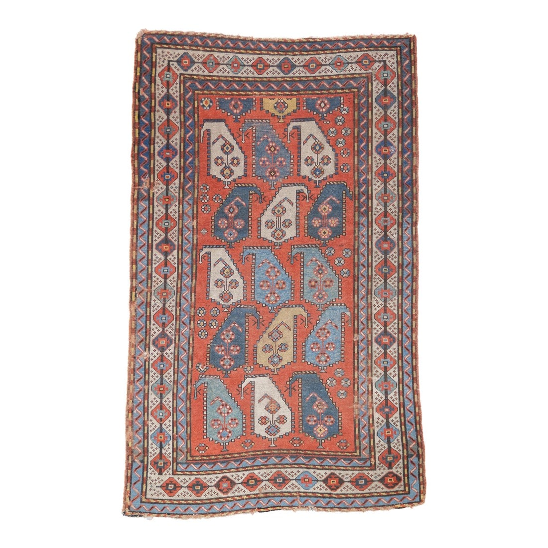Late 19th Century Kazak Rug 3'9'' X 6'1'' (1 of 9)