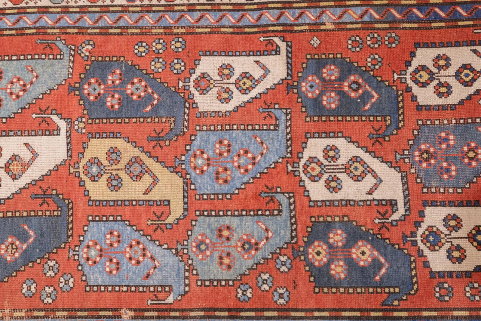 Late 19th Century Kazak Rug 3'9'' X 6'1'' - 4