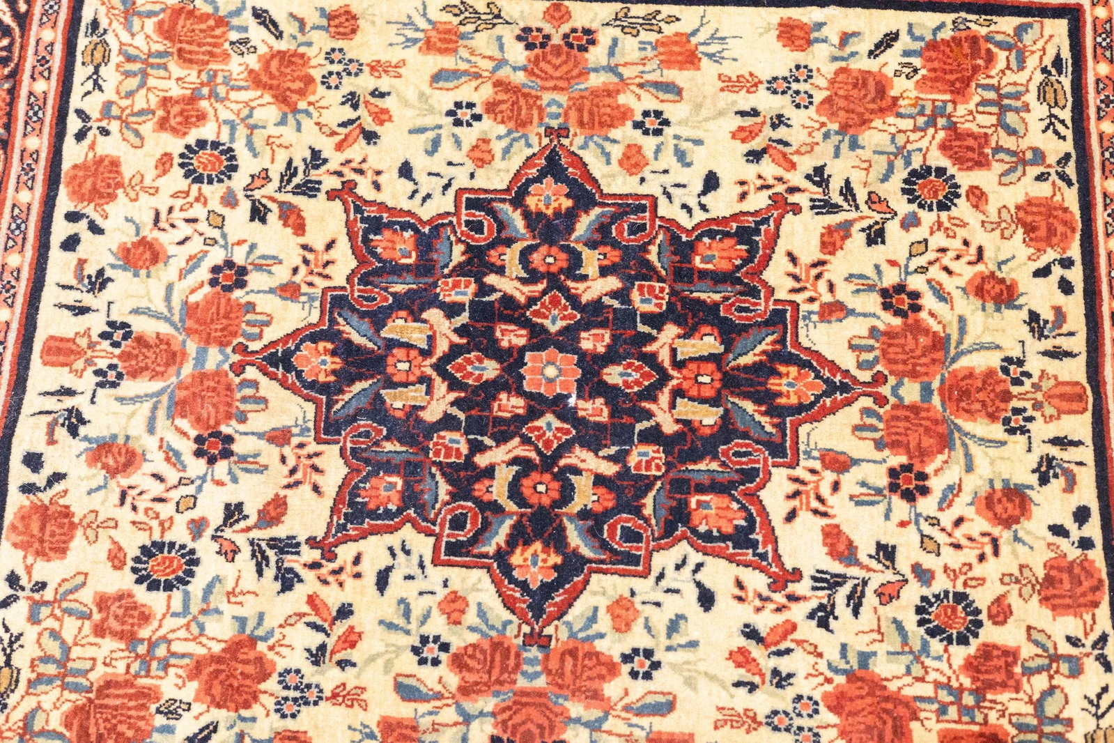 Early 20th Century Fine Antique Persian Bijar Rug 2'4'' X 2'9'' - 7
