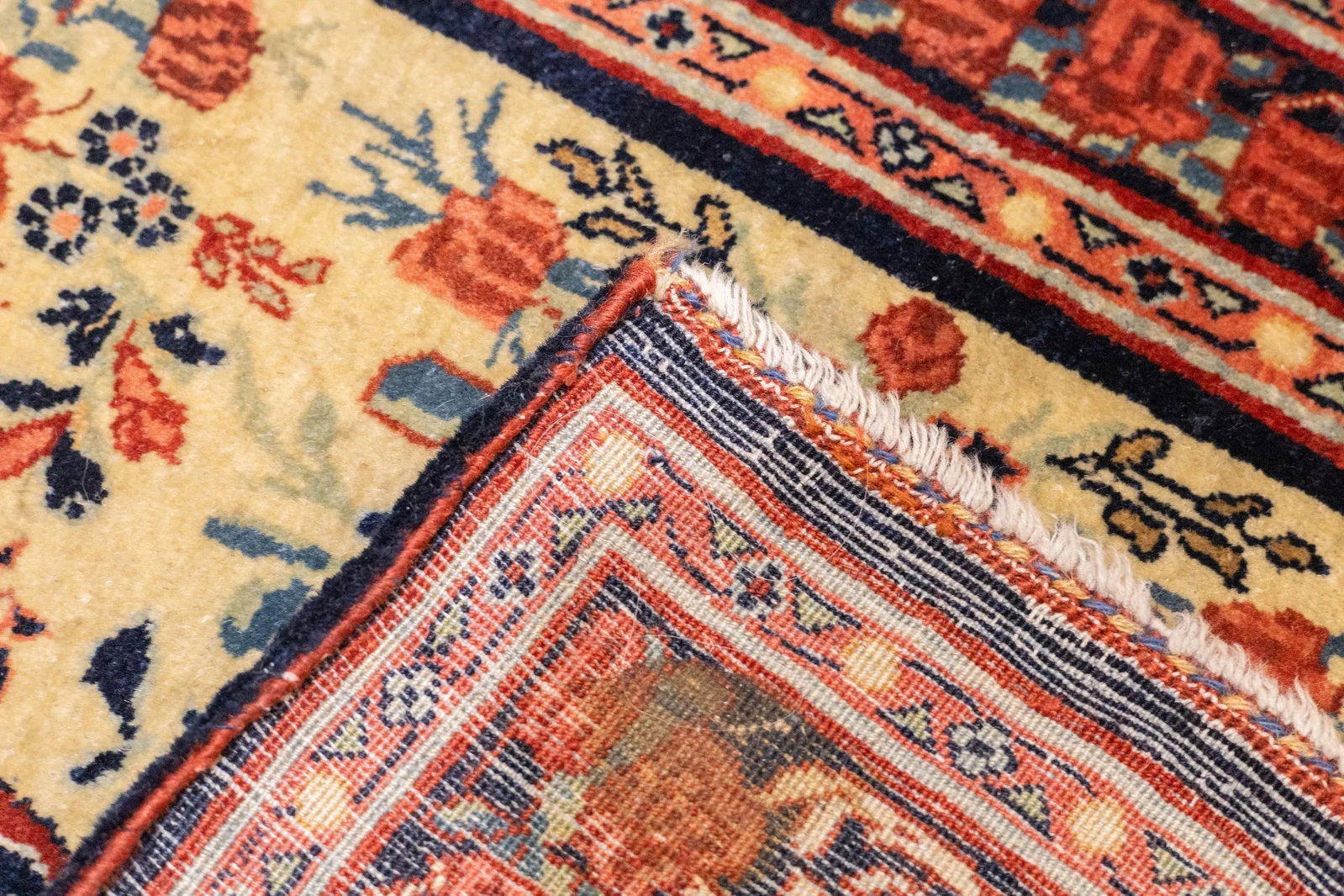 Early 20th Century Fine Antique Persian Bijar Rug 2'4'' X 2'9'' - 8