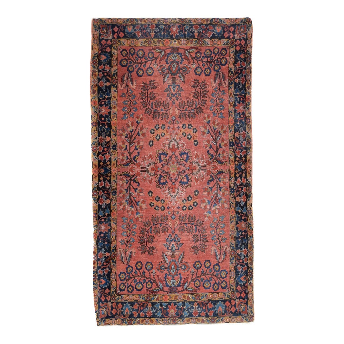 Fine Antique Persian Mohajeran Sarouk Rug 2'6'' X 4'10'' (1 of 10)