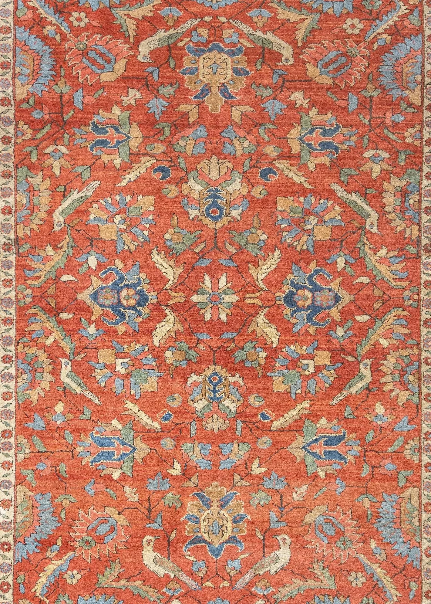 Antique Persian Heriz Rug 4'10'' X 6'6'' - 3