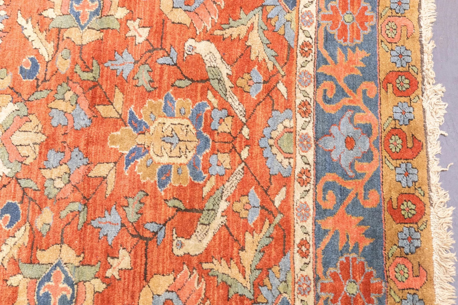 Antique Persian Heriz Rug 4'10'' X 6'6'' - 7