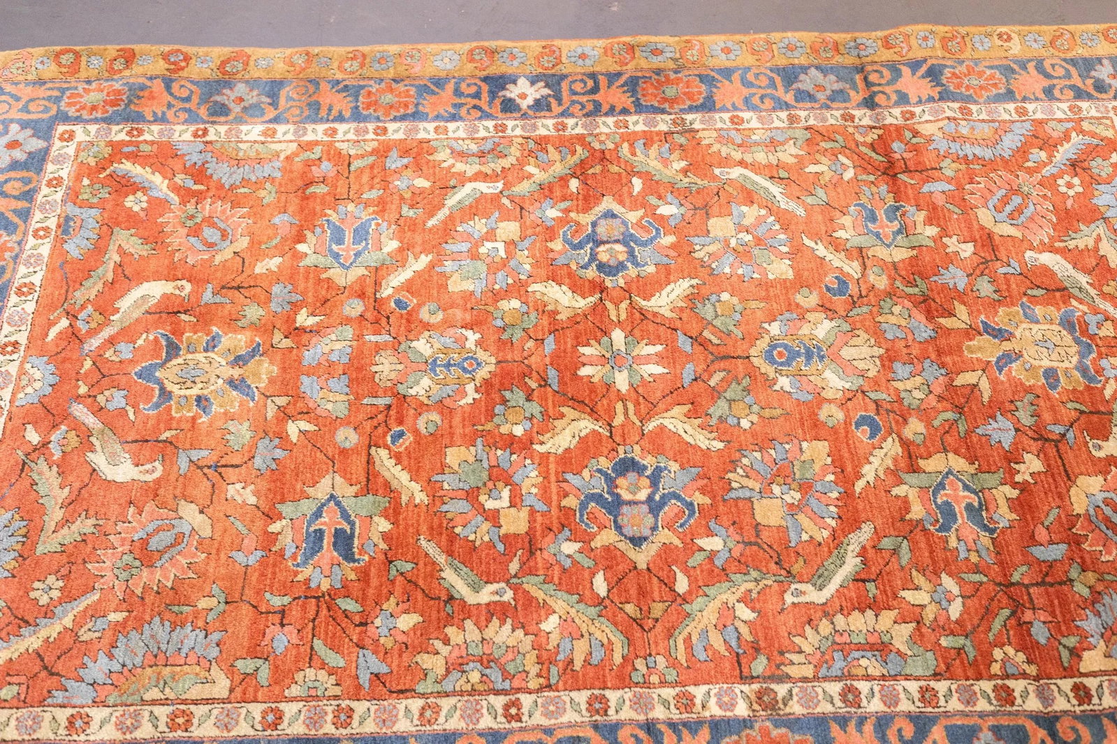 Antique Persian Heriz Rug 4'10'' X 6'6'' - 8