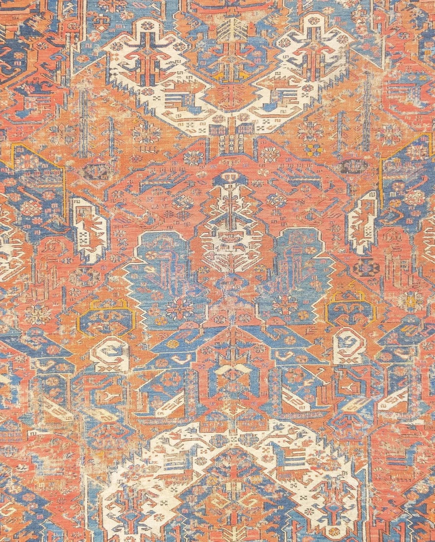 Antique Dragon Soumak Rug 5'1'' X 6'9'' - 3