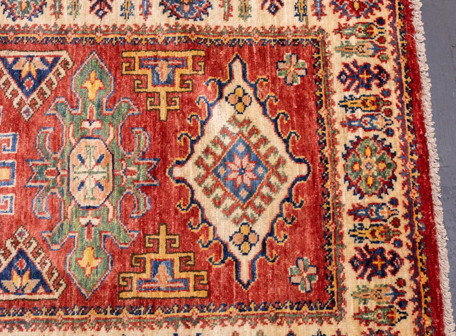Pak Kazak Long Rug 2'7'' X 9'8'' - 6