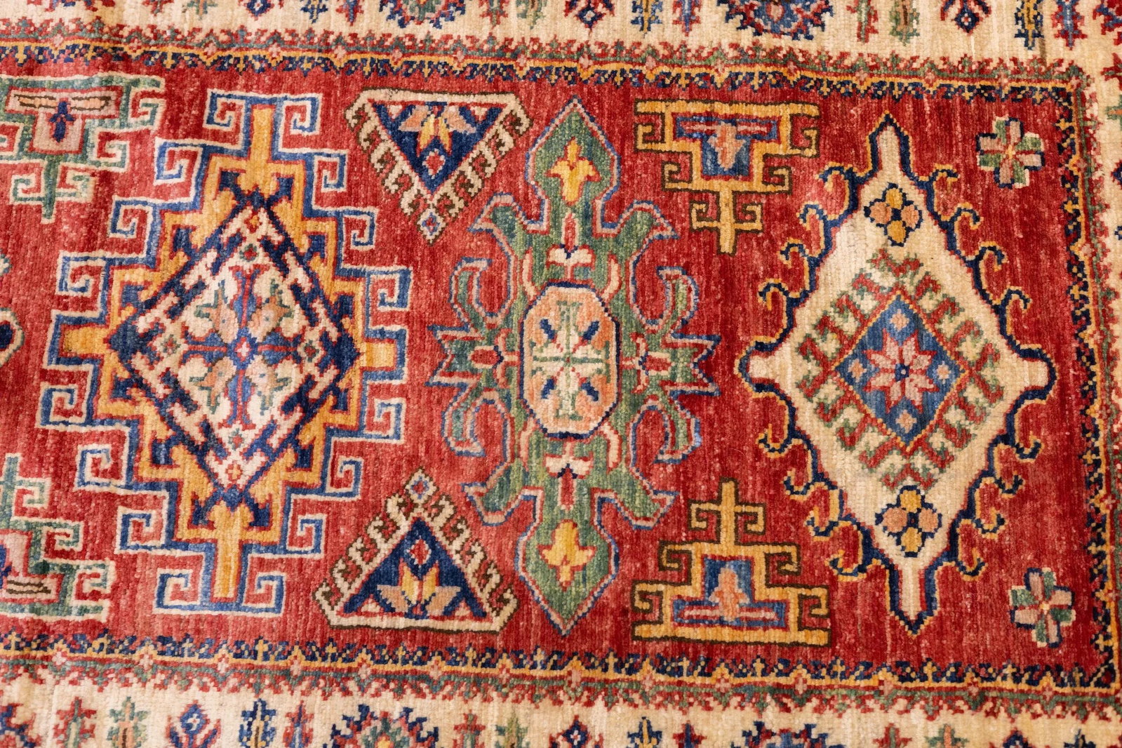 Pak Kazak Long Rug 2'7'' X 9'8'' - 9