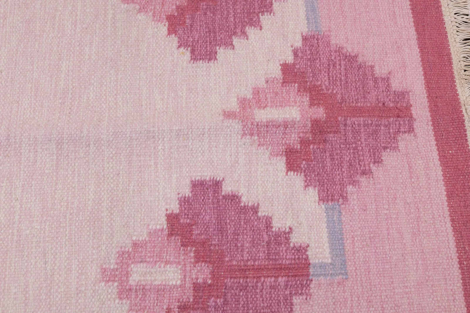 Fine Vintage Swedish Kilim Rug 4'6'' X 6'6'' - 9