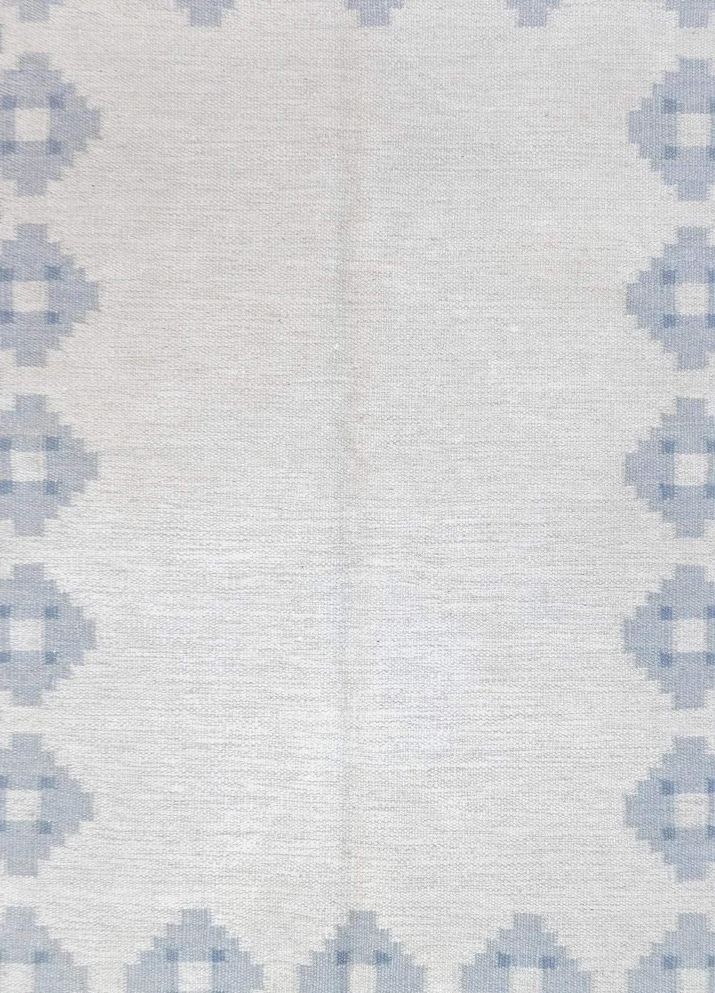 Fine Vintage Swedish Kilim Rug 4'1'' X 5'8'' - 3