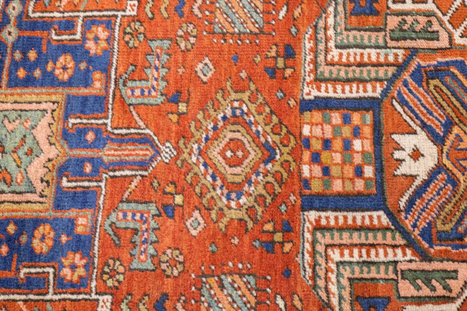 Antique Persian Heriz Long Rug 3'0" X 10'0" - 4