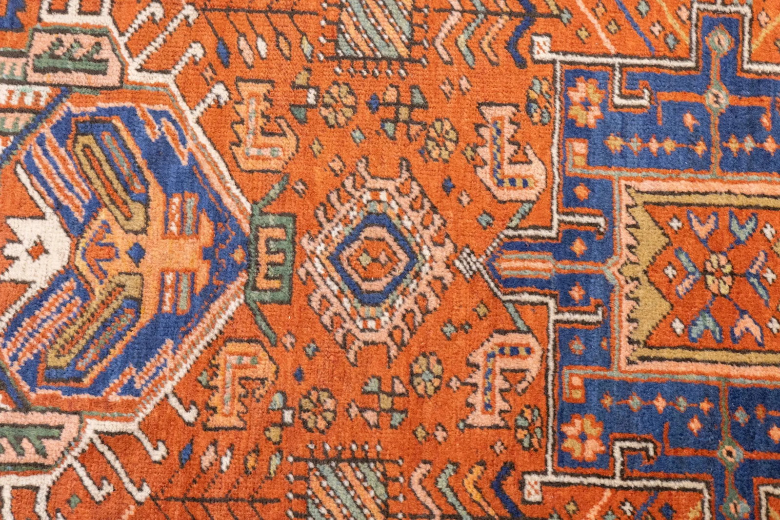 Antique Persian Heriz Long Rug 3'0" X 10'0" - 6