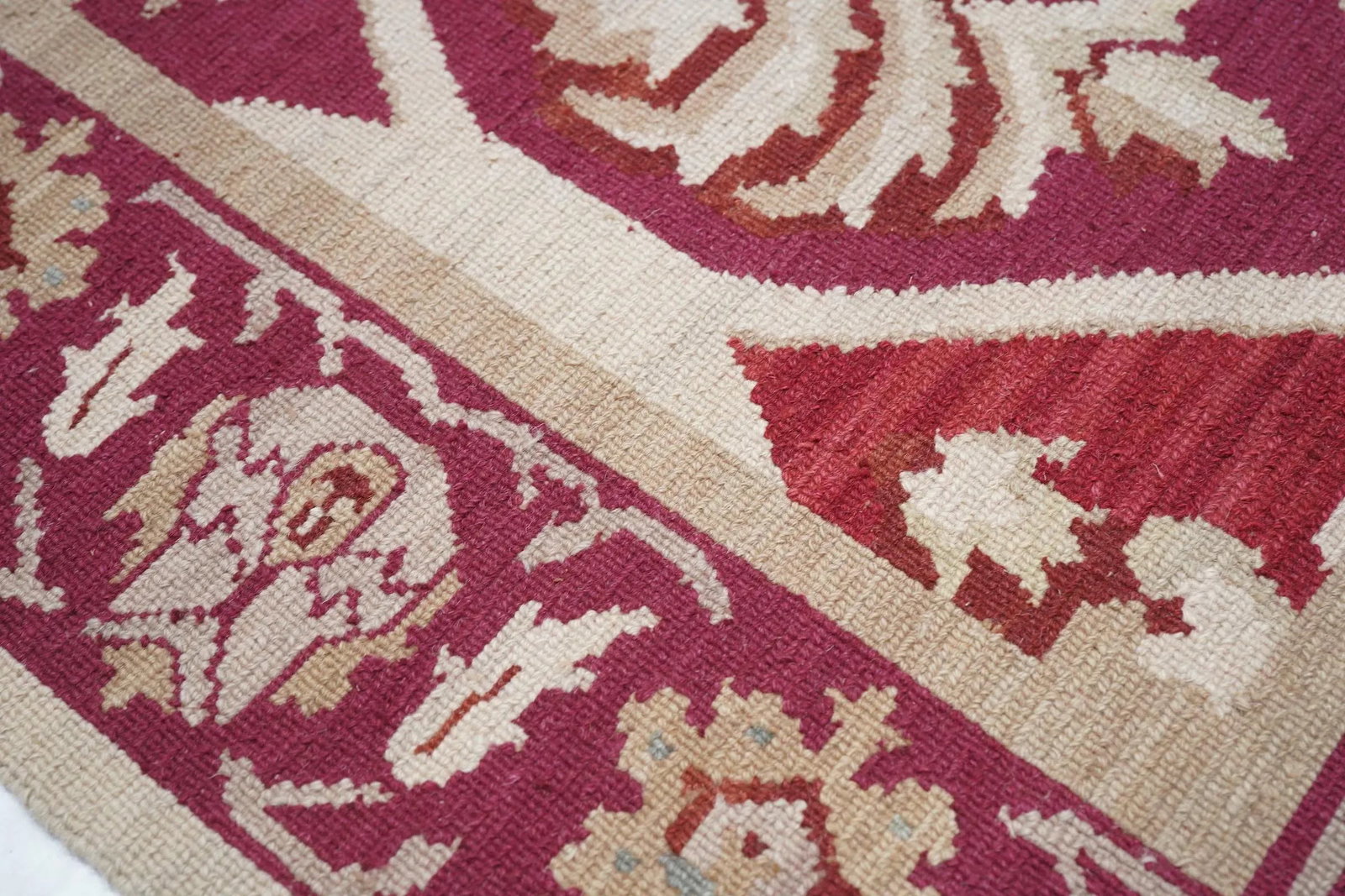 Turkish Sumak Flat Weave Wool Rug 8'0" X 10'0" - 3
