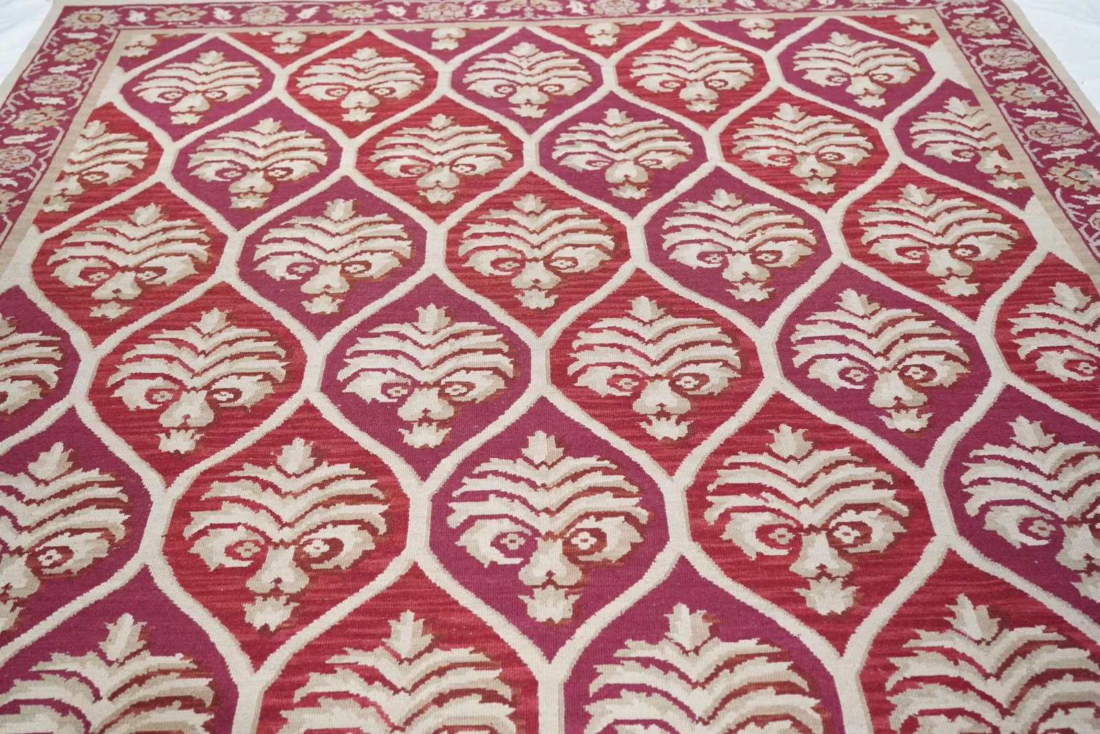Turkish Sumak Flat Weave Wool Rug 8'0" X 10'0" - 5