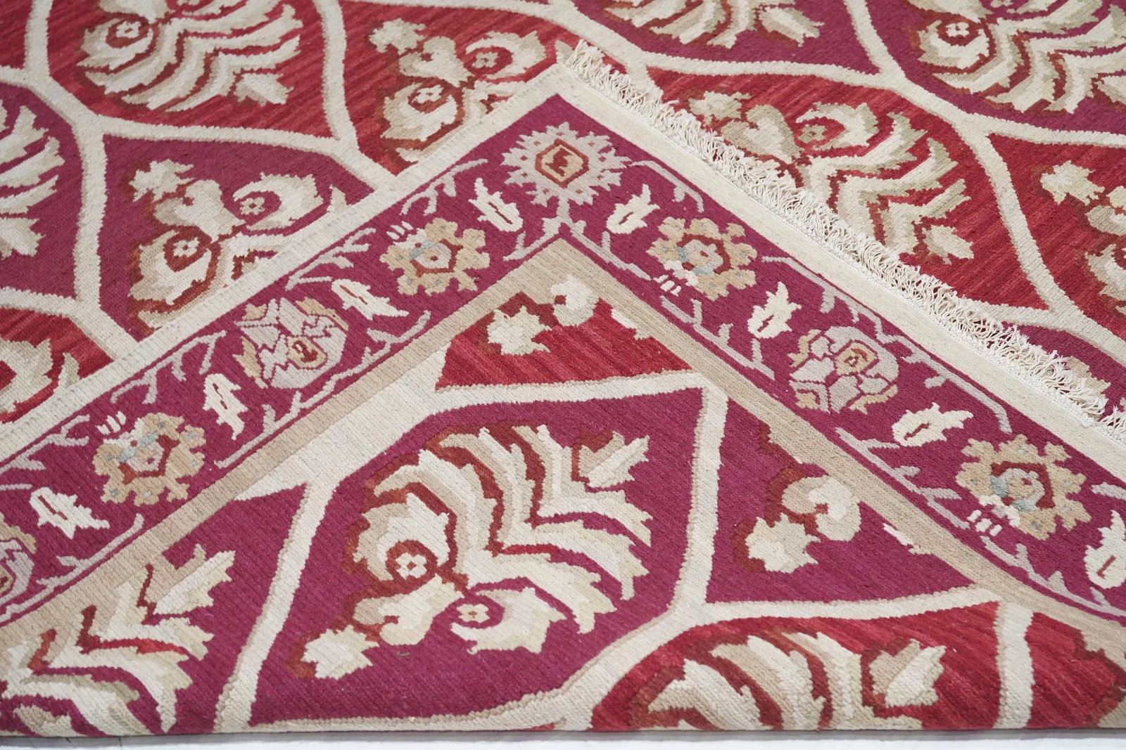 Turkish Sumak Flat Weave Wool Rug 8'0" X 10'0" - 6