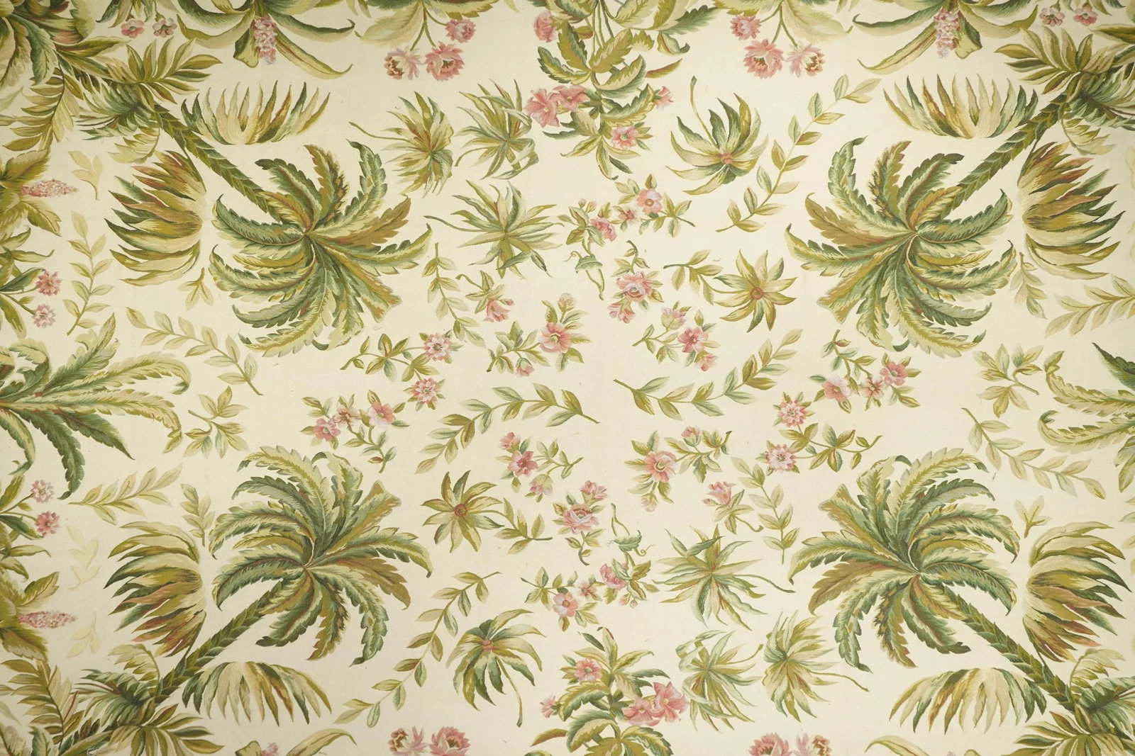 Aubusson Flat Weave Wool Rug 12'0" X 15'0" - 7