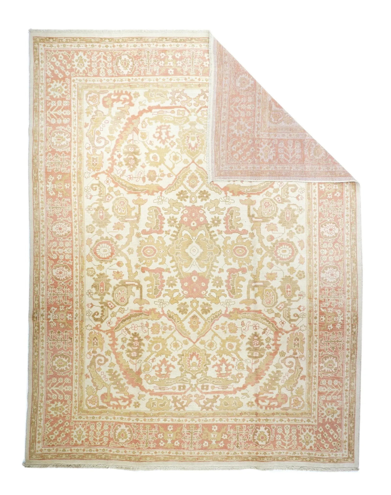 Turkish Oushak Rug 9'0" X 12'0" - 2