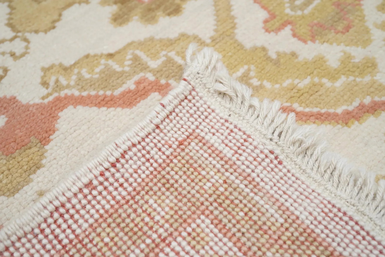 Turkish Oushak Rug 9'0" X 12'0" - 3