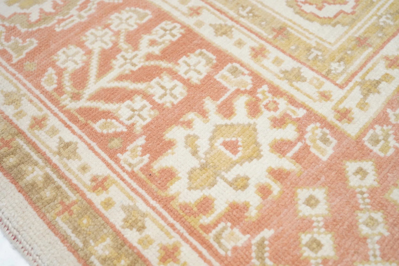 Turkish Oushak Rug 9'0" X 12'0" - 4