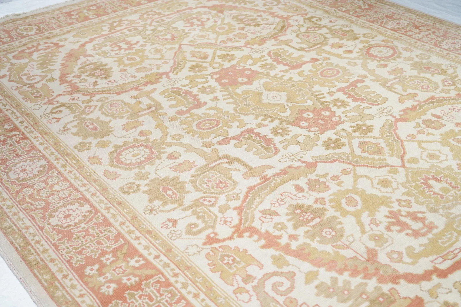 Turkish Oushak Rug 9'0" X 12'0" - 6
