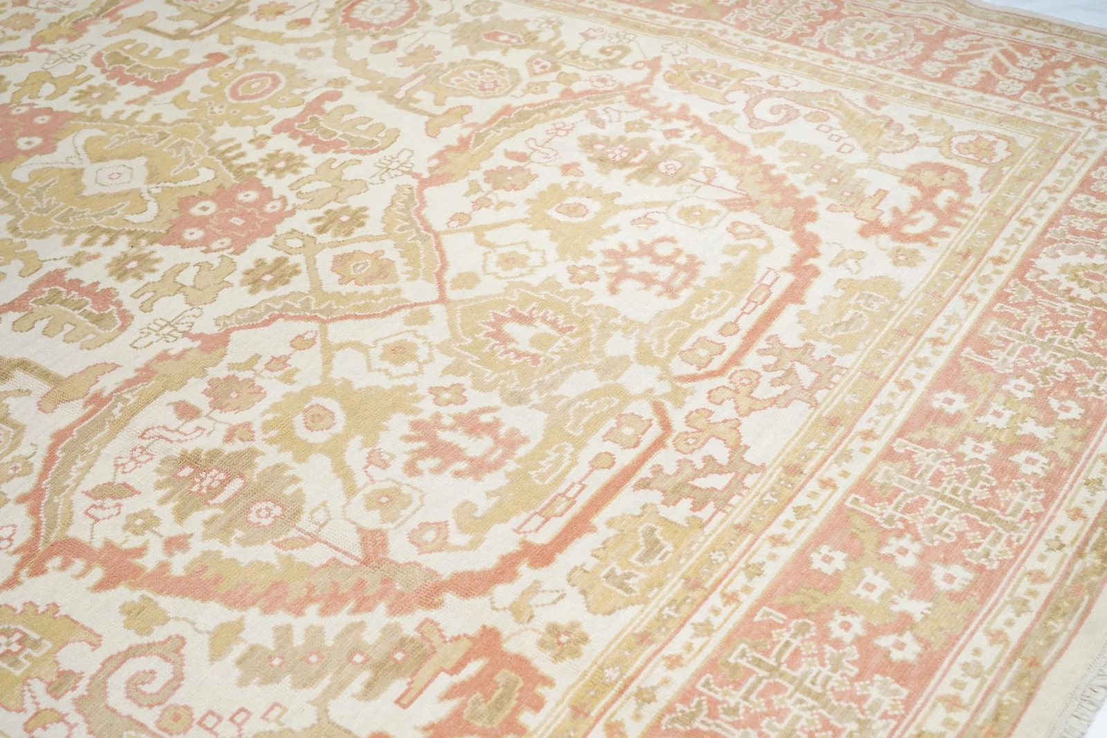 Turkish Oushak Rug 9'0" X 12'0" - 7