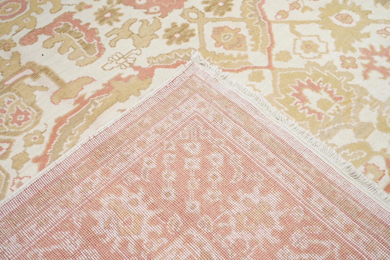 Turkish Oushak Rug 9'0" X 12'0" - 8