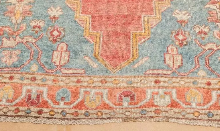 Vintage Turkish Rug 4'8'' X 8'4'' - 5