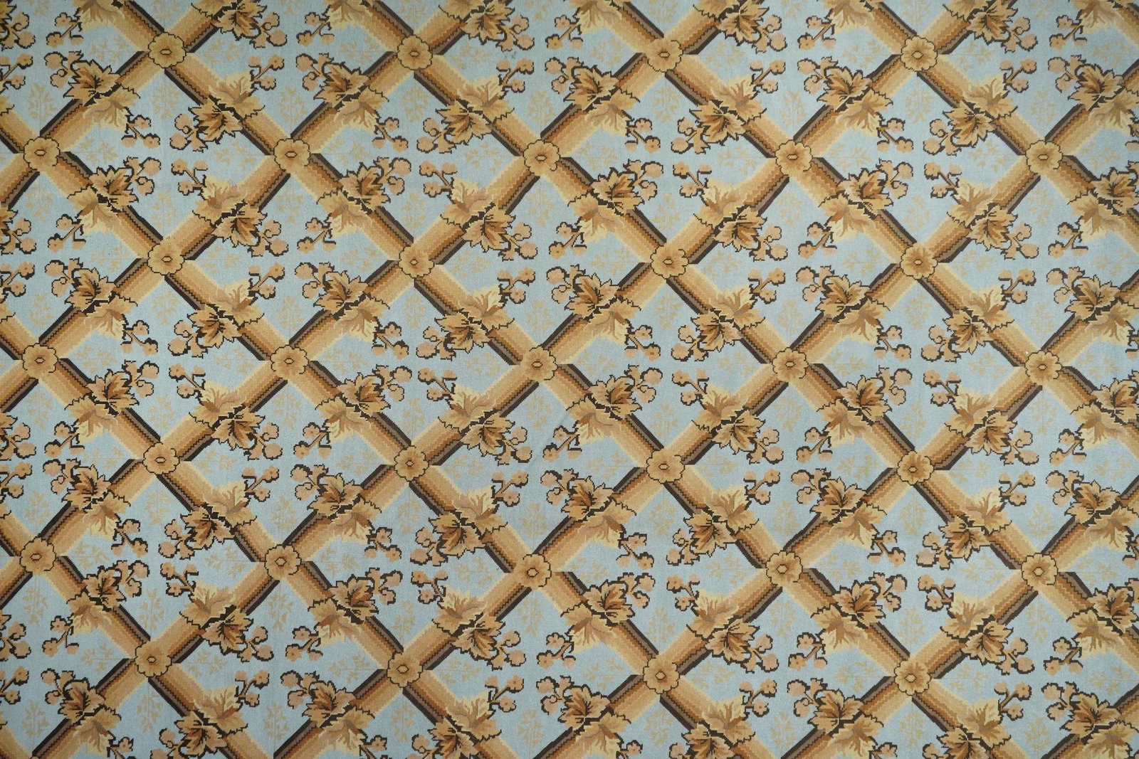 Turkish Oushak Rug 10'0" X 14'0" - 3