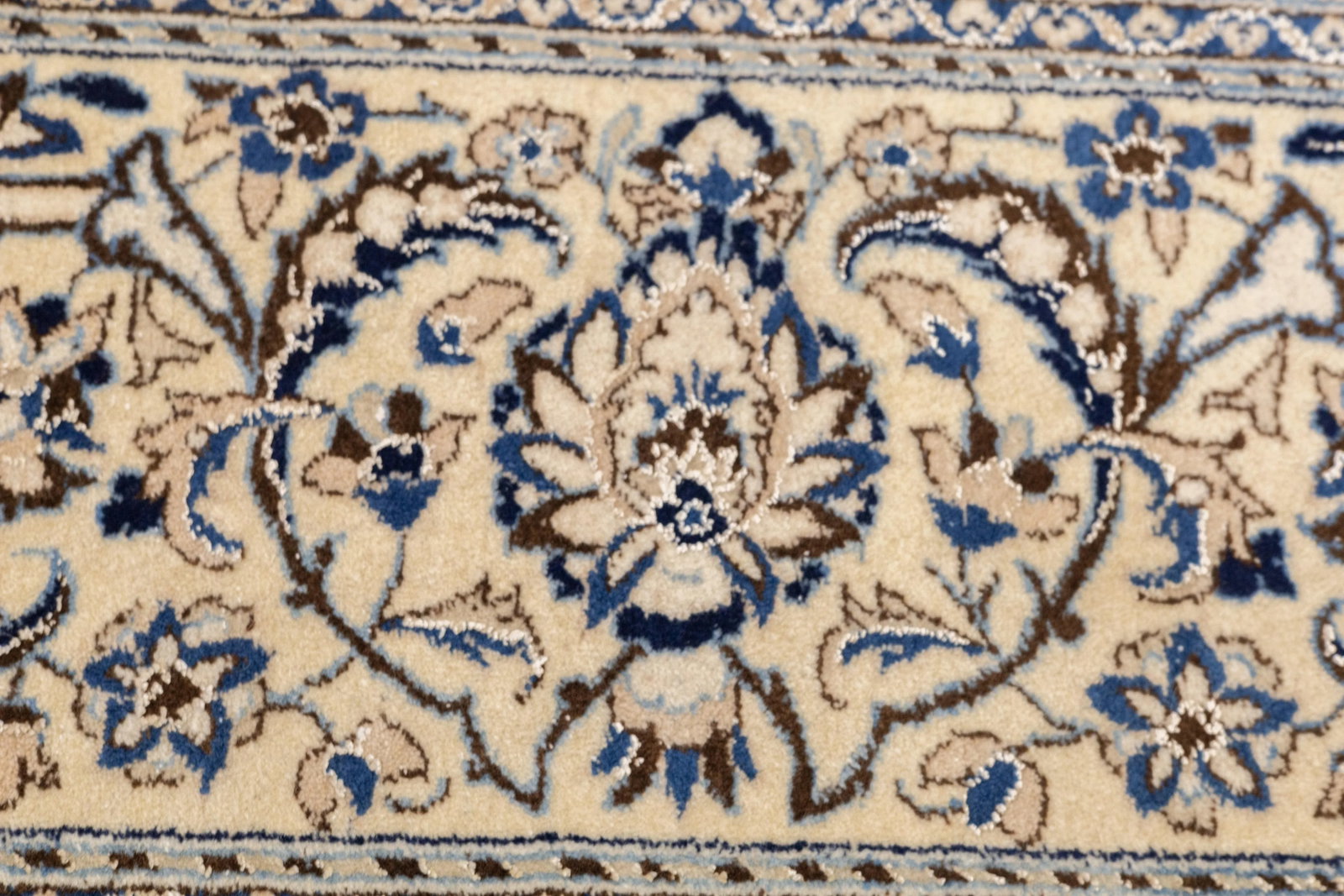 Extremely Fine Antique Persian Nain Rug 8'2'' X 11'6'' - 3