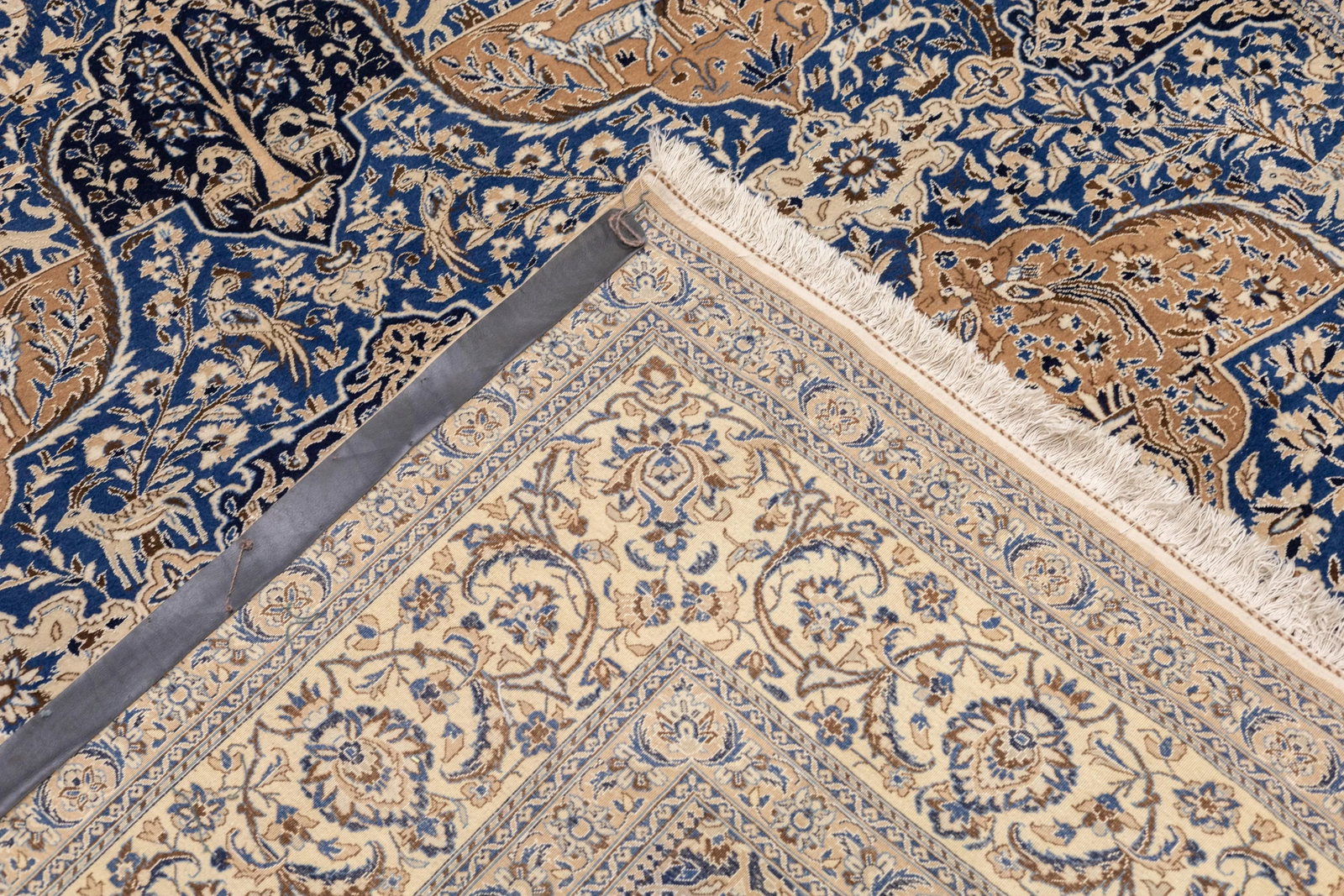 Extremely Fine Antique Persian Nain Rug 8'2'' X 11'6'' - 5