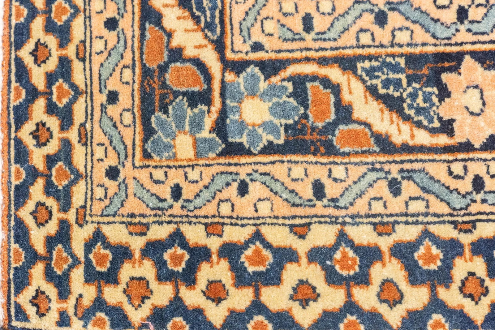 Antique Persian Haji Jalili Tabriz Rug 7'10'' X 12'2'' - 9