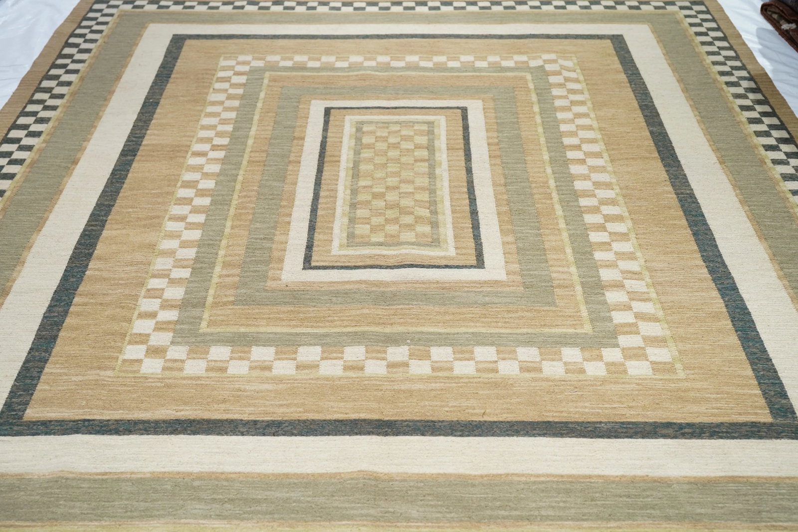 Turkish Sumak Flat Weave Wool Rug 8'0" X 10'0" - 5