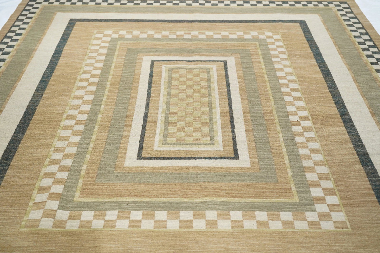 Turkish Sumak Flat Weave Wool Rug 8'0" X 10'0" - 6