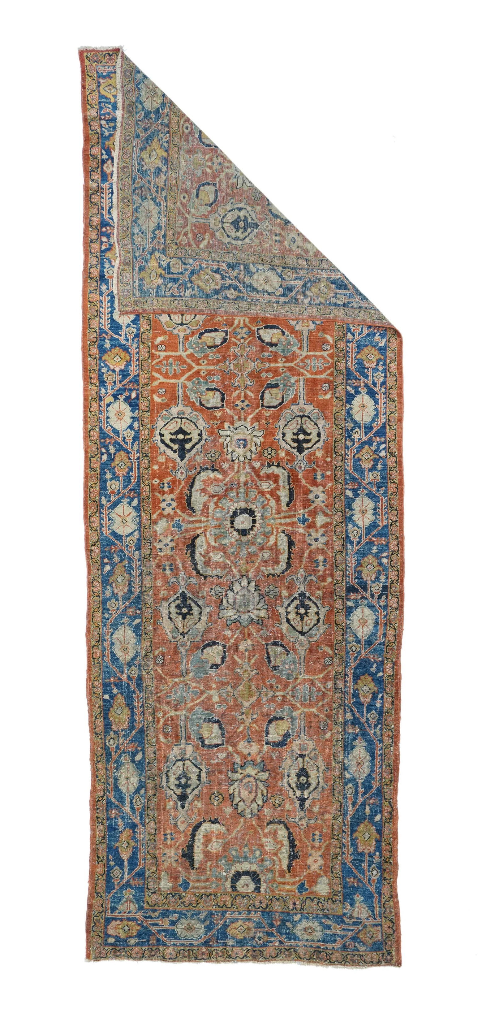 Fine Vintage Turkish Runner 3'7'' X 10'5'' - 2