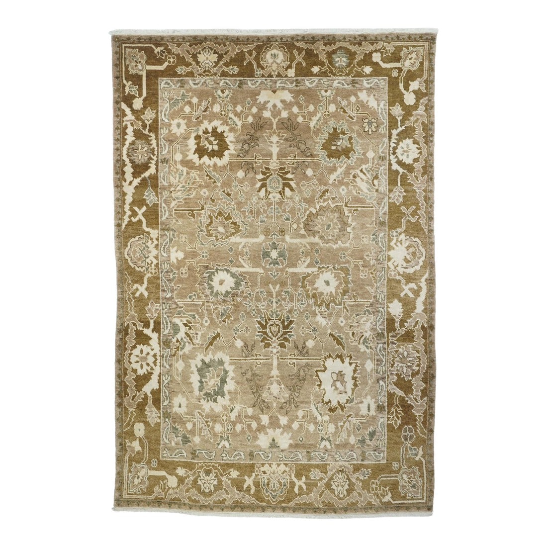 Turkish Oushak Rug 6'0" X 9'0" (1 of 9)