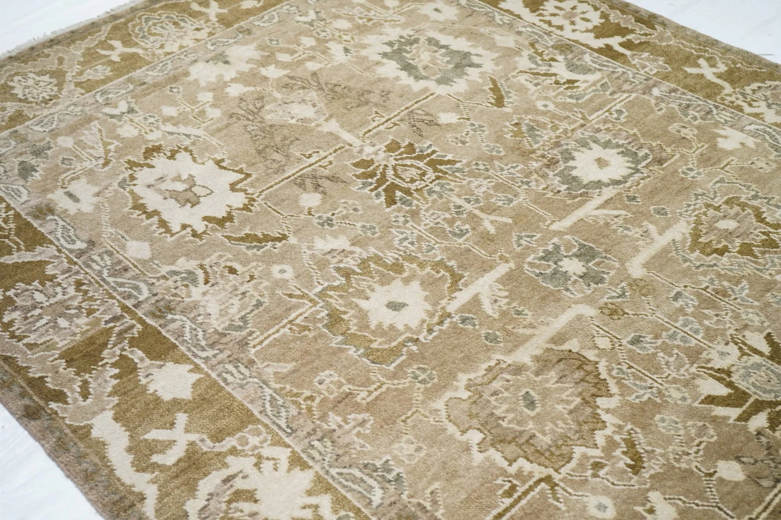 Turkish Oushak Rug 6'0" X 9'0" - 6