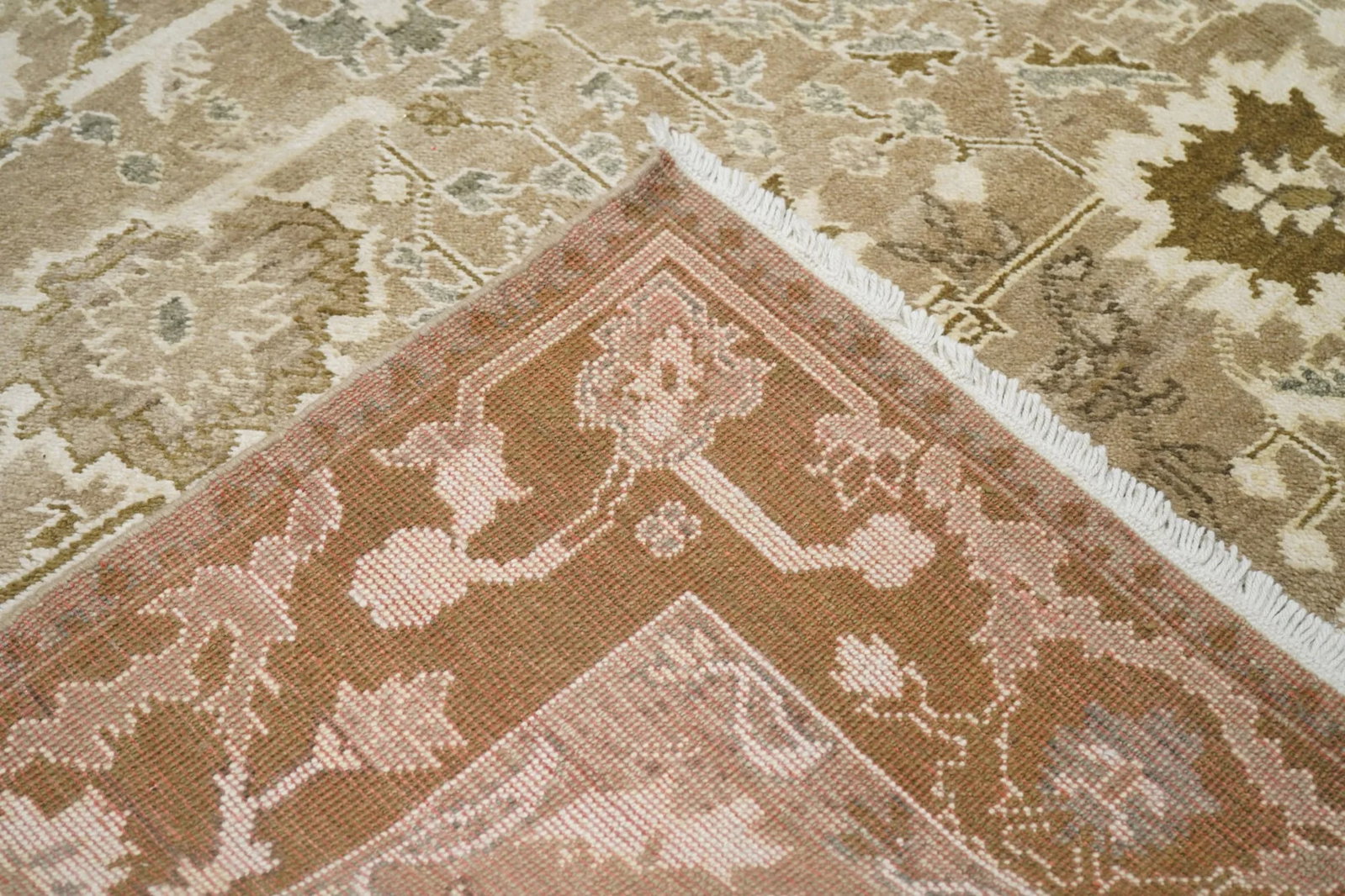 Turkish Oushak Rug 6'0" X 9'0" - 8