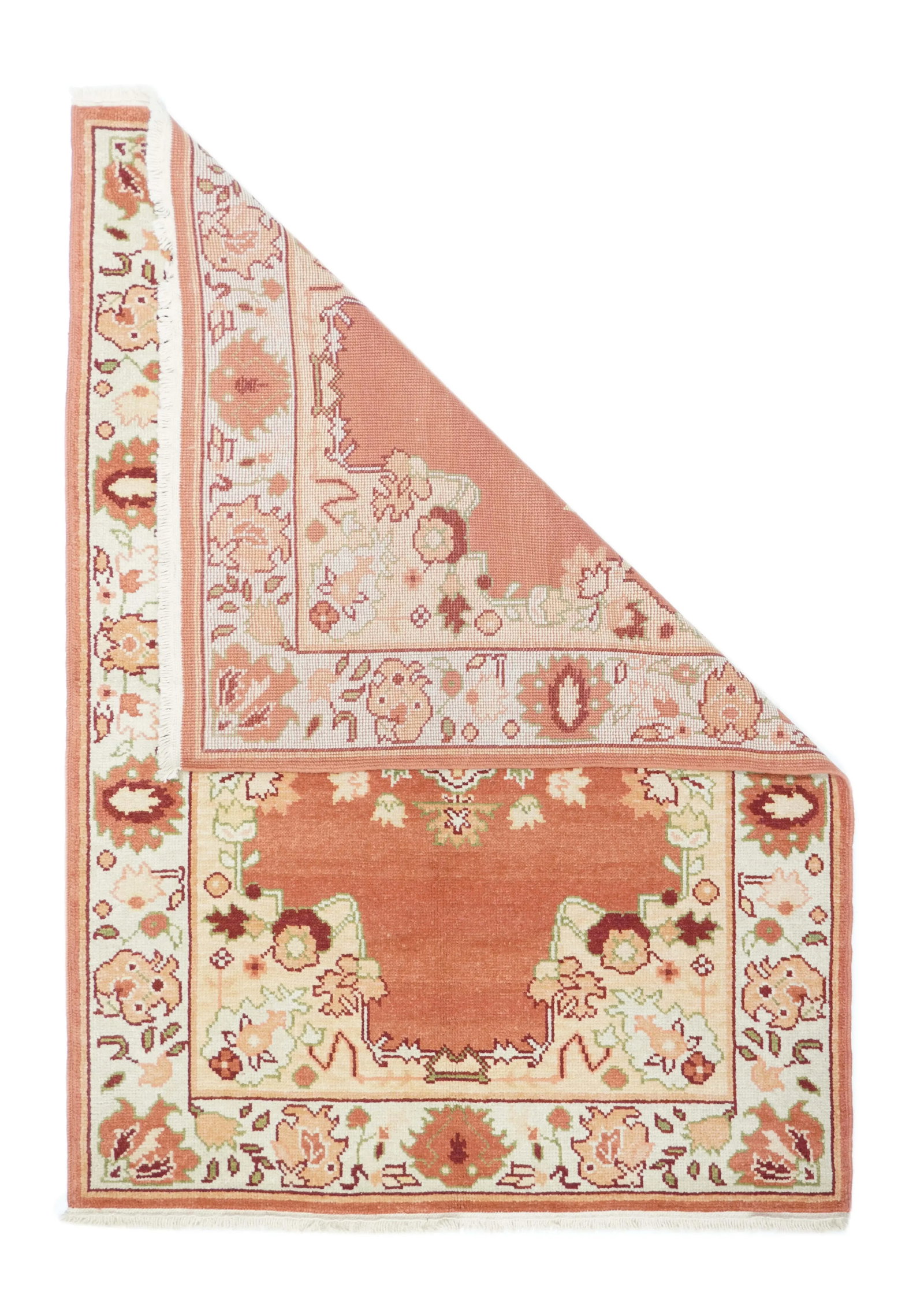 Turkish Oushak Rug 4'0" X 6'0" - 2