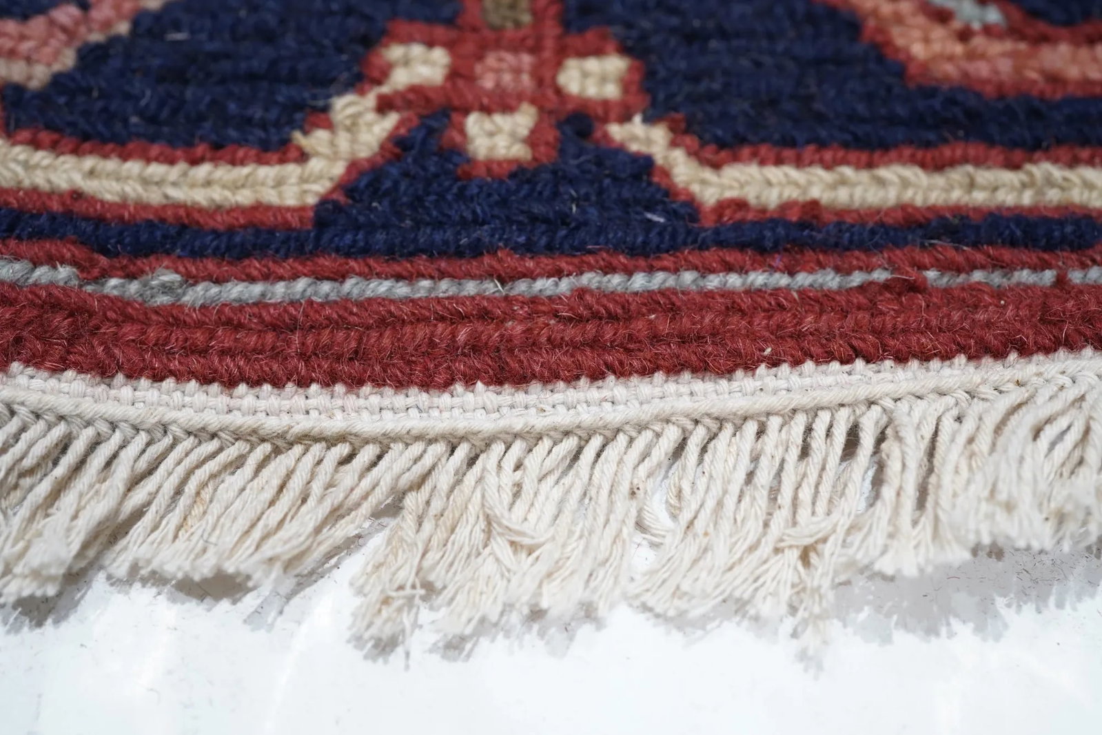 Turkish Sumak Flat Weave Wool Rug 4'0" X 10'2'' - 3