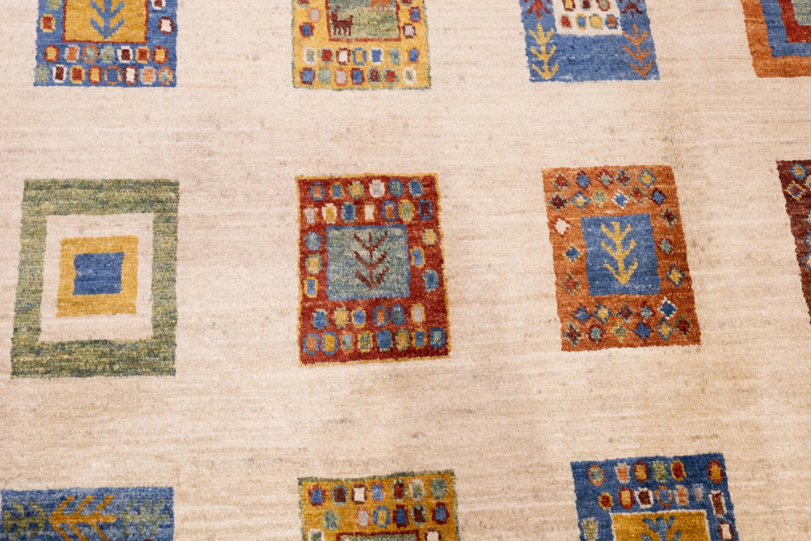 Contemporary Gabbeh Rug 6'8'' X 9'11'' - 8