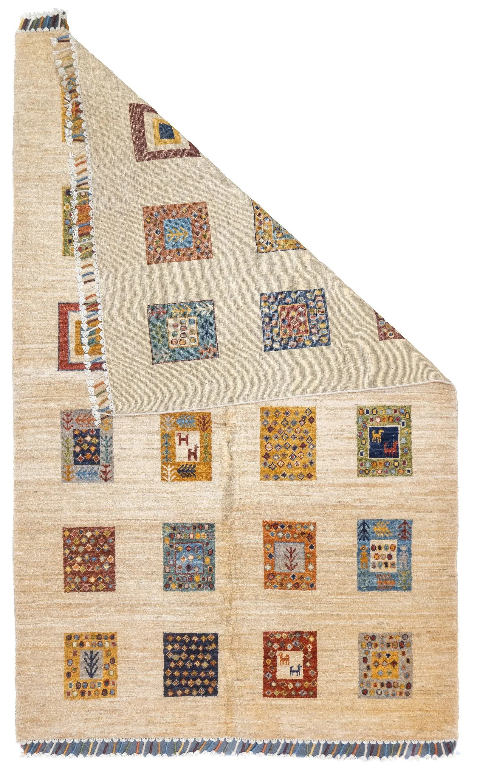 Contemporary Gabbeh Rug 3'11'' X 6'2'' - 2