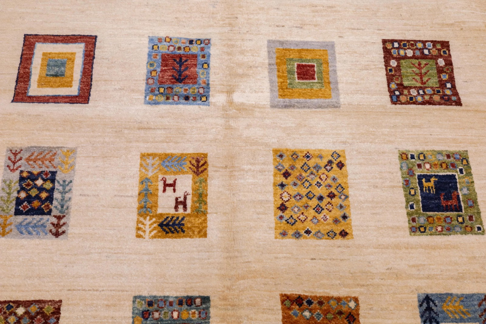 Contemporary Gabbeh Rug 3'11'' X 6'2'' - 3