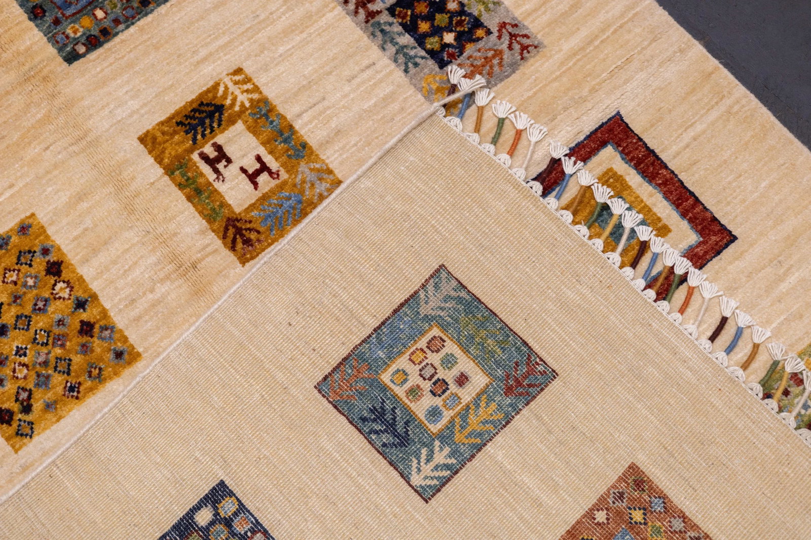 Contemporary Gabbeh Rug 3'11'' X 6'2'' - 8