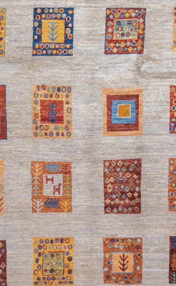 Contemporary Gabbeh Rug 3'11'' X 6'3'' - 3